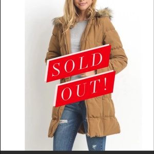 Women’s Long Puffer Coat (Sold Out!!)